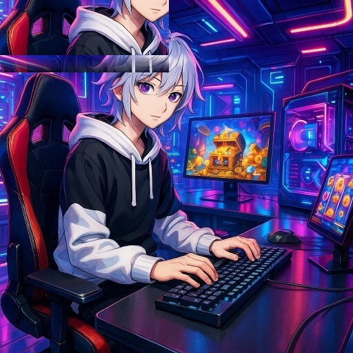 Imagem promocional da 7622 mostrando a plataforma e suas vantagens