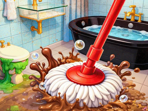 Home Makeover Cleaning Game - 7622
