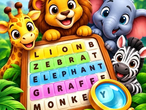 Animal Word Search Quest - 7622