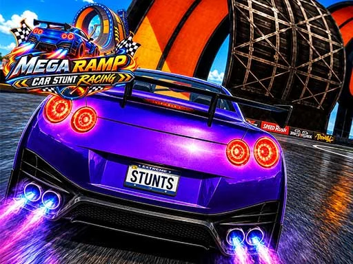 Mega Ramp Car Stunt Racing - 7622