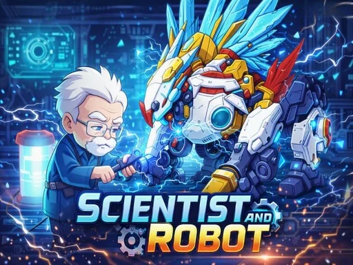 Scientist and Robot - 7622