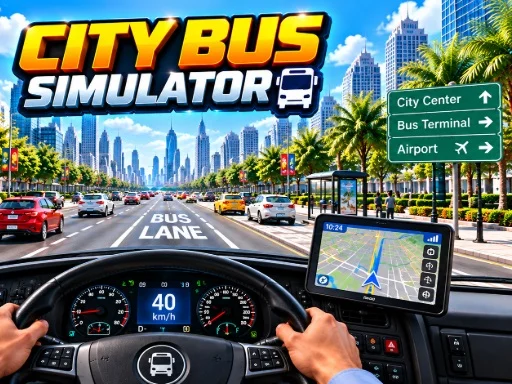City Bus Simulator Driving Games - 7622