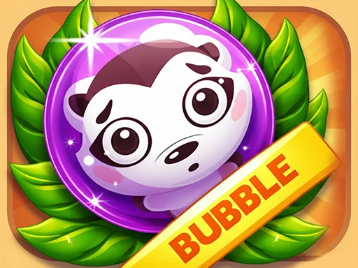 Raccoon Bubble Shooter - 7622