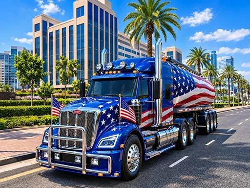 American Truck Driver Game - 7622