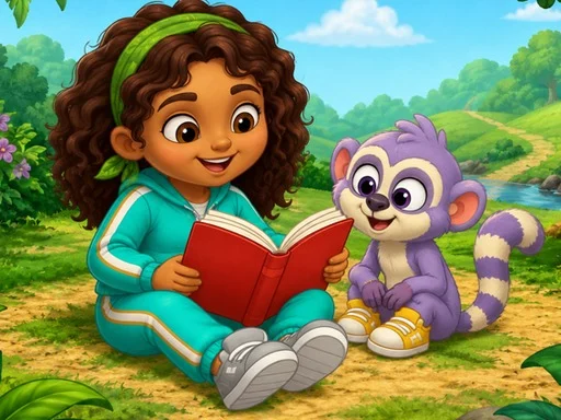 Girl Explorer: Jigsaw Puzzles - 7622